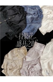 Aurora Borealis Wait For The Flowers To Bloom Blouse(Reservation/5 Colours/Full Payment Without Shipping)